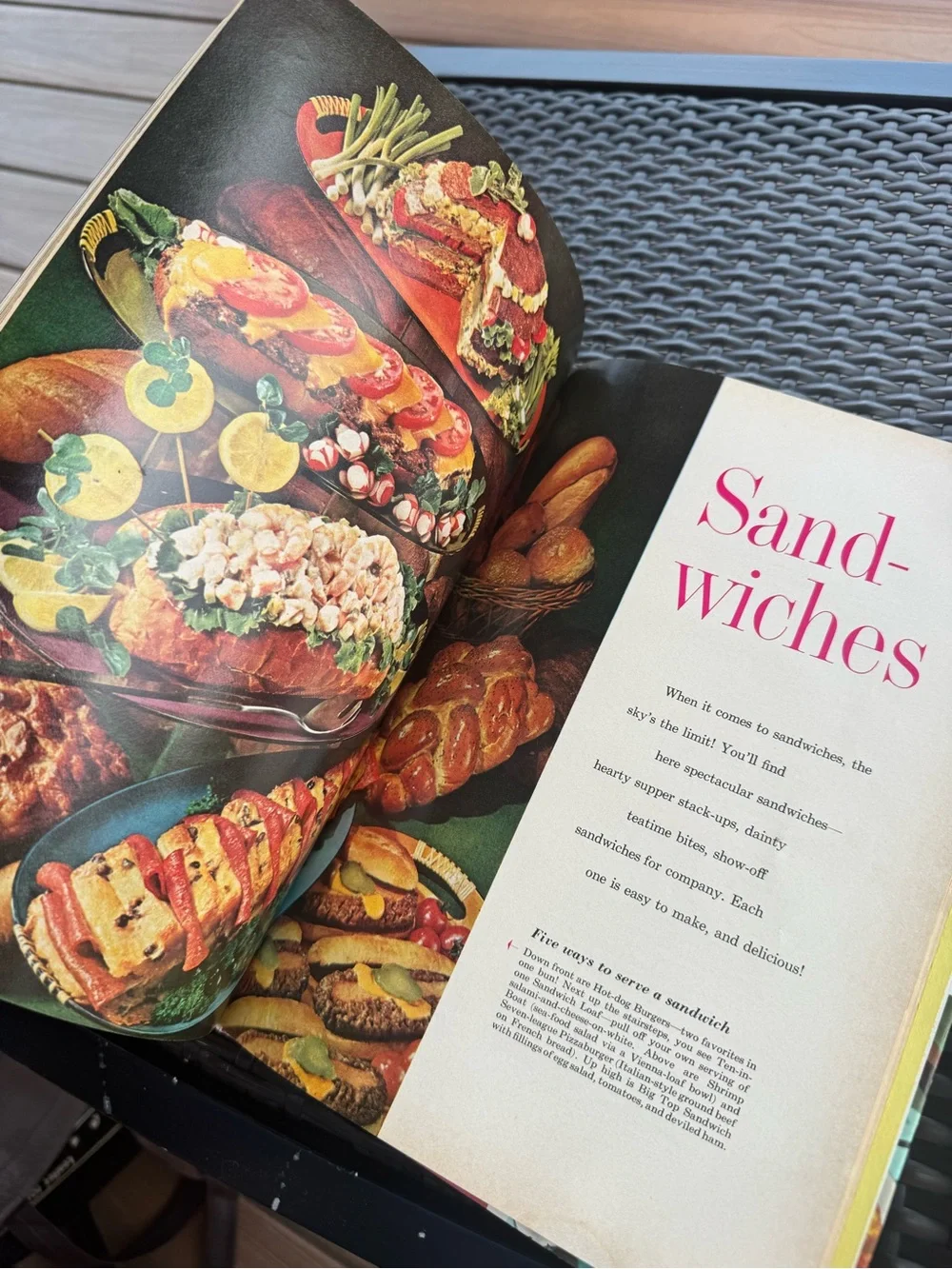 Vintage Better Homes And Gardens Homemade Bread Cook Book 1973 HC